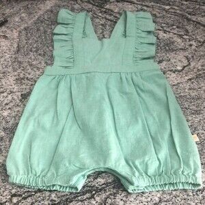 Hallmark Baby One Piece Bib Romper Size 3-6 months NWOT
